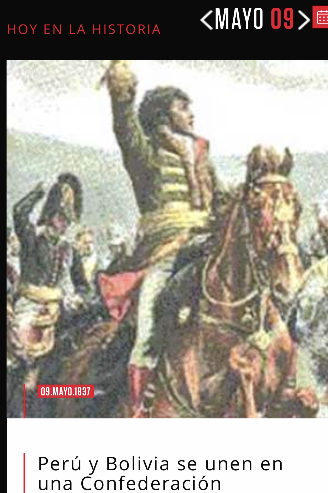 Un día como hoy Perú y Bolivia se unen en una Confederación Innova
